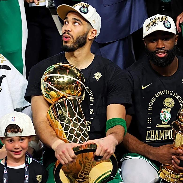 Jayson Tatum shares first reaction to Jaylen Brown trade