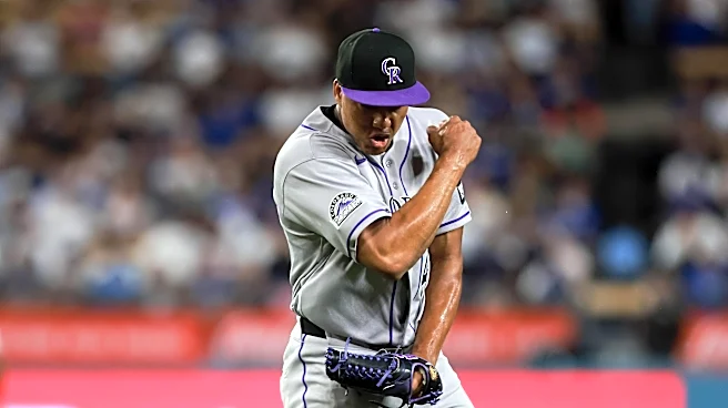 The Rockies have a signature eighth inning and stun the Dodgers 4-3