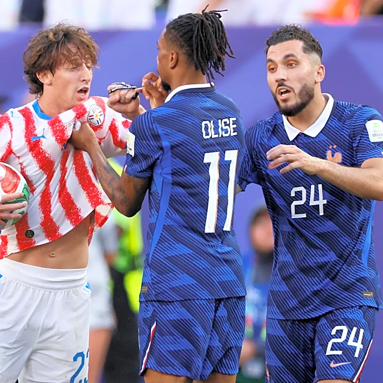 France appeals Michael Olise’s yellow card vs. Paraguay