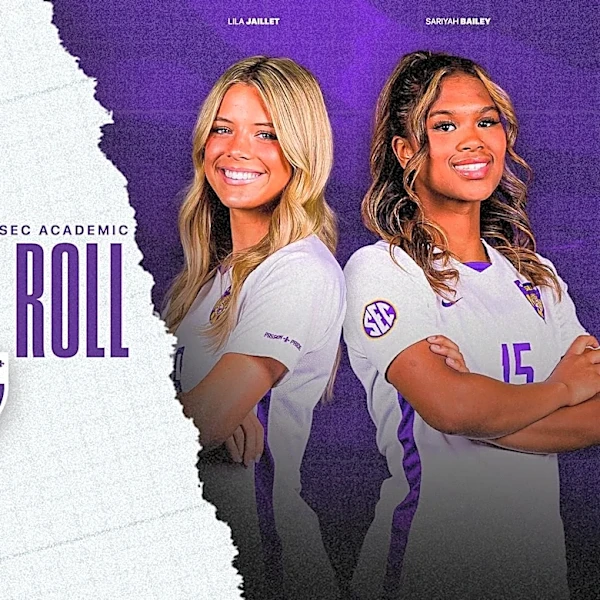 Two LSU Soccer players earn recognition on the 2025-26 SEC First-Year Academic Honor Roll