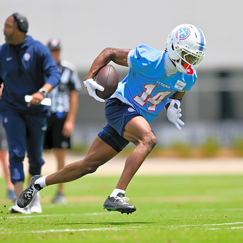 Titans Reacts Survey: How many touchdown catches will Carnell Tate have in 2026?