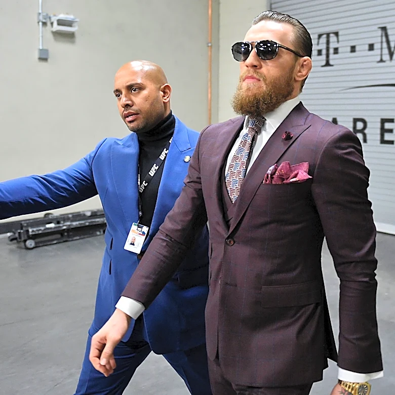 Video: Conor McGregor (finally) arrives in Las Vegas, checks into ‘beautiful’ T-Mobile Arena for UFC 329