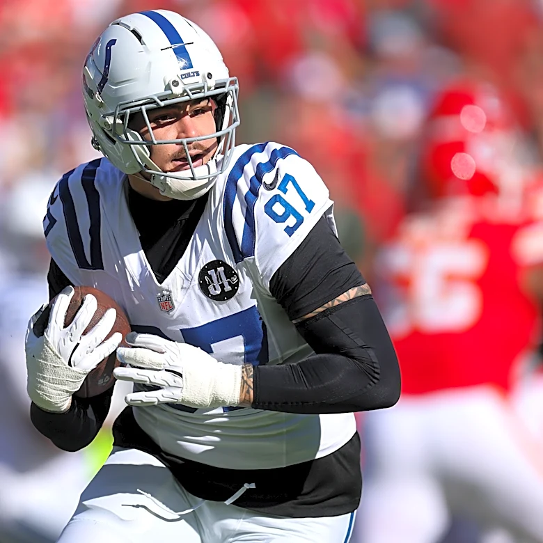 Colts’ Laiatu Latu receives votes for Top 10 edge rusher in ESPN’s annual league survey