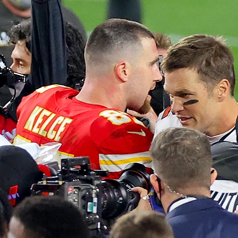 Chiefs’ Travis Kelce ‘would’ve had 110, 120’ catches a year with Brady