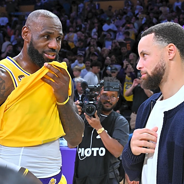 Basketball isn’t the top sport Steph Curry wants to play with LeBron James