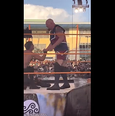 Paul Wight returned to the ring because Sting’s son needed rescuing