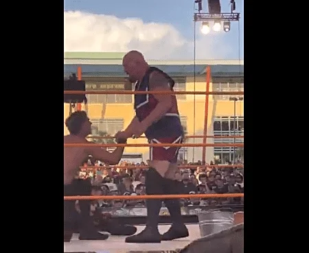 Paul Wight returned to the ring because Sting’s son needed rescuing