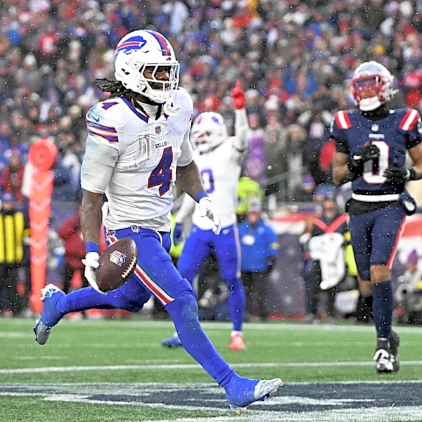 James Cook is borderline first-round fantasy pick, according to ESPN