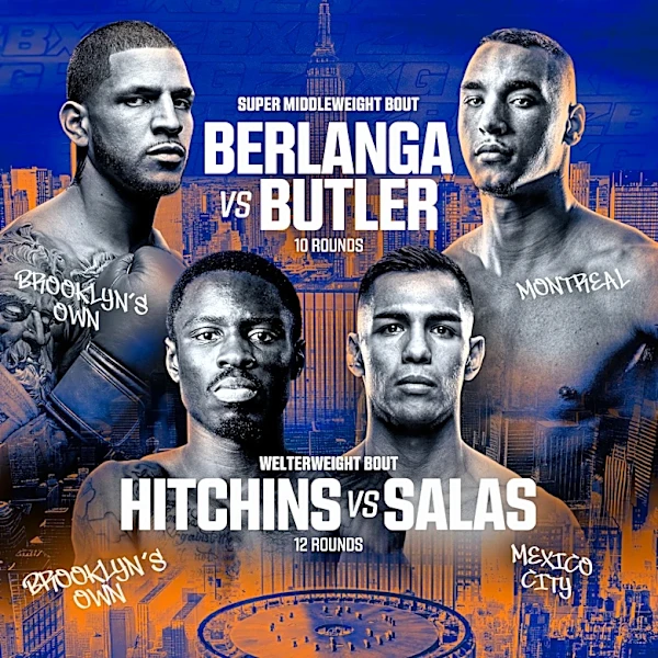 Zuffa Boxing 9 full fight card, Paramount+ start time | Berlanga vs. Butler