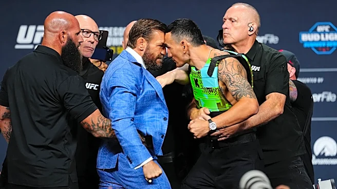 Staredowns! UFC 329 press conference face offs featuring McGregor-Holloway and Pimbett-BSD