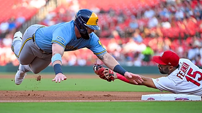 Bauers powers Brewers to an 8-4 series finale win