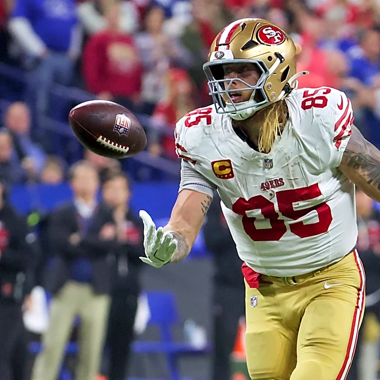 49ers’ George Kittle drops a spot in annual tight end rankings