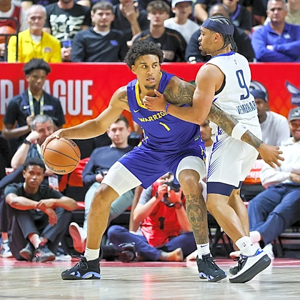 Yaxel Lendeborg continues to shine in Warriors Vegas opener