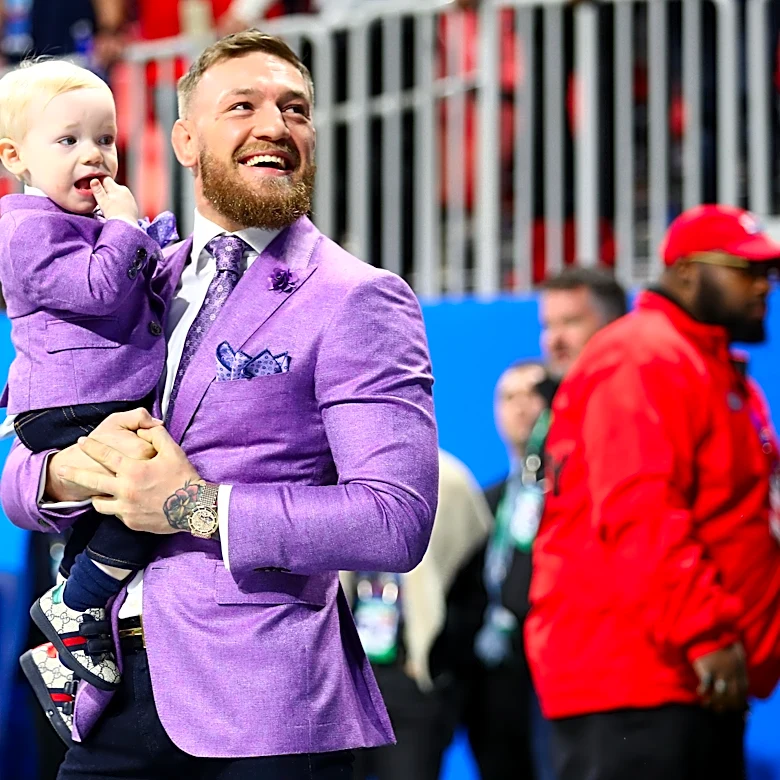 Conor McGregor explains bringing his kids to UFC 329 after they ‘thankfully’ missed him breaking his leg in 2021