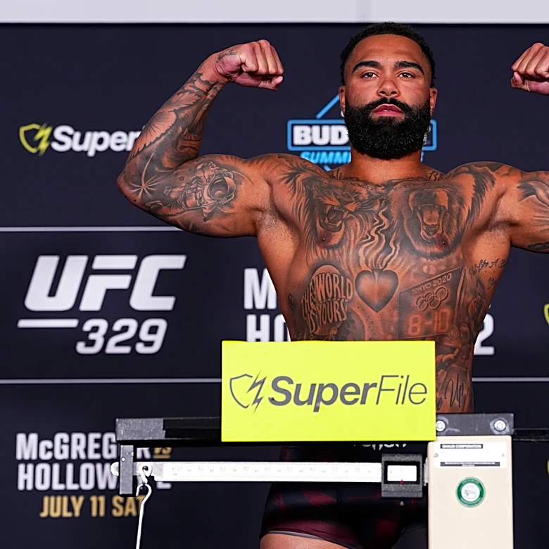 Gable Steveson hopes Jon Jones’ presence creates additional fear for opponents ahead of UFC 329