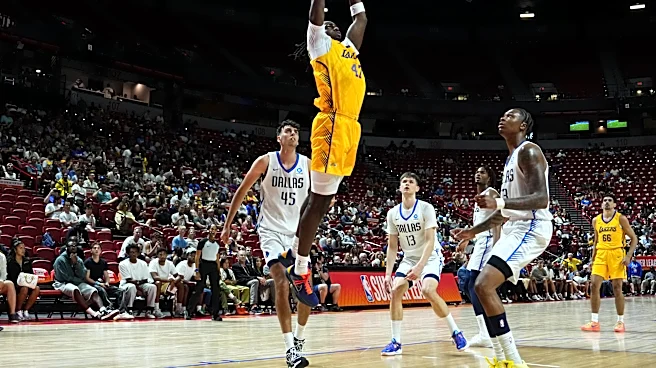 Arthur Kaluma dominates in Lakers win over Mavericks
