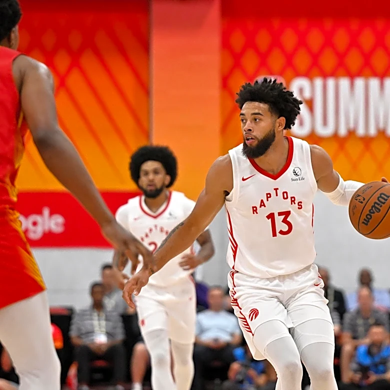 Lundy splashes home six threes as Raptors beat Rockets