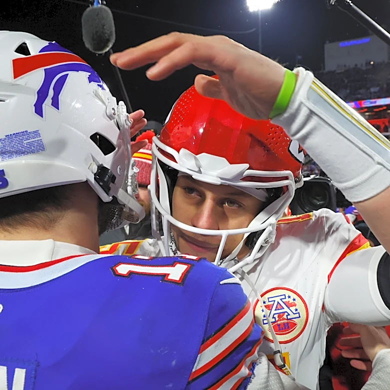 Patrick Mahomes beat out by Josh Allen for top QB in annual survey
