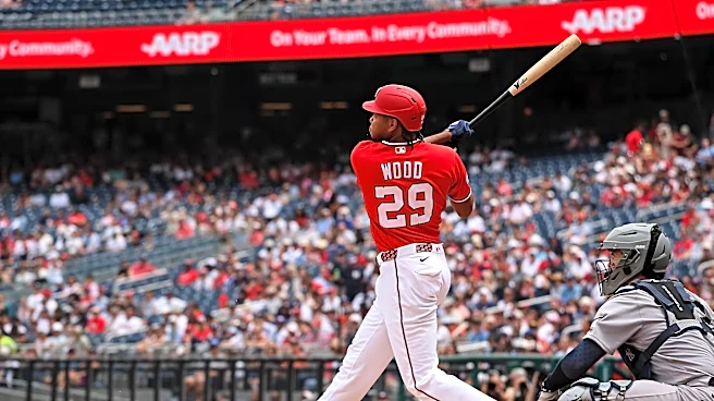 Washington Nationals superstar James Wood has been a baseball god so far in July
