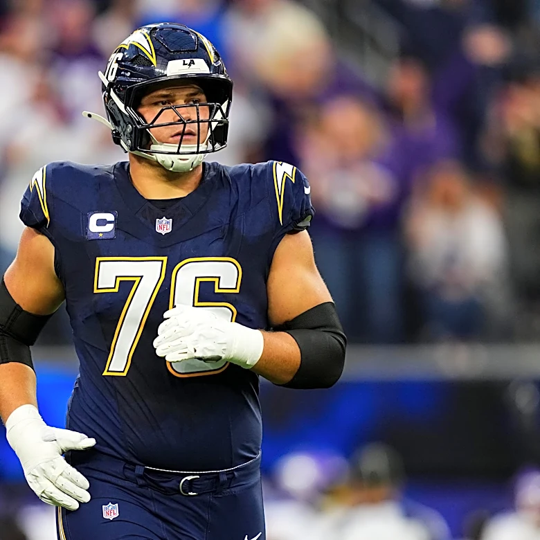 Chargers OT Joe Alt still commands a lot of respect