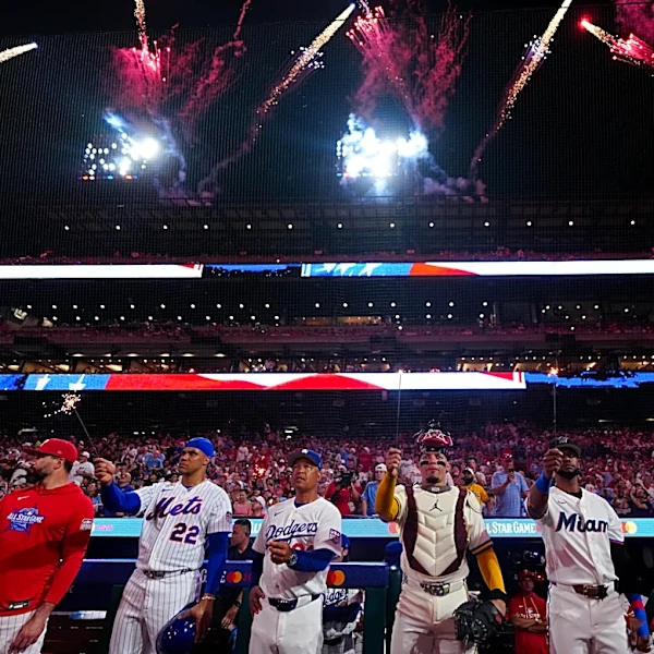 Three hits? Really?: American League 4, National League 0