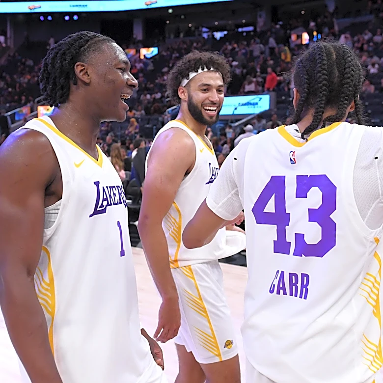 The Summer League Lakers are an exciting watch behind Adou Thiero, Cameron Carr