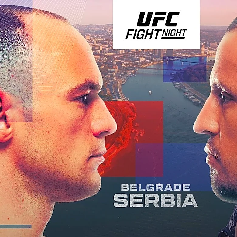UFC Belgrade poster drops for ‘Medic vs. Rodriguez’ on Aug. 1 in Serbia