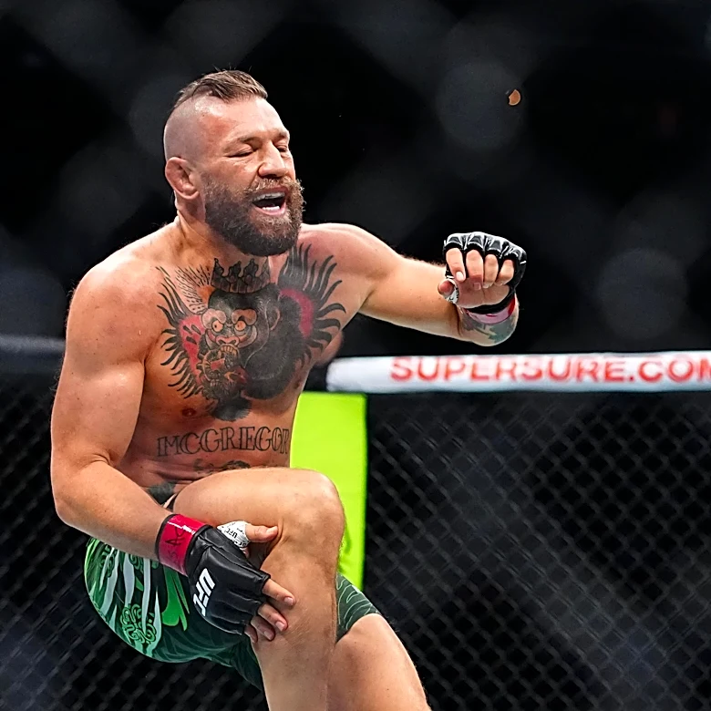 Conor McGregor injury update: Multi-millionaire athlete ‘will have results of scan on my leg’ today
