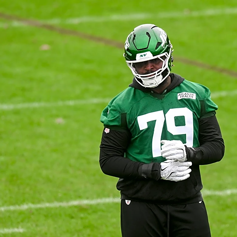 The Jets hope Chukwuma Okorafor doesn’t see the field but also that he plays well if he does