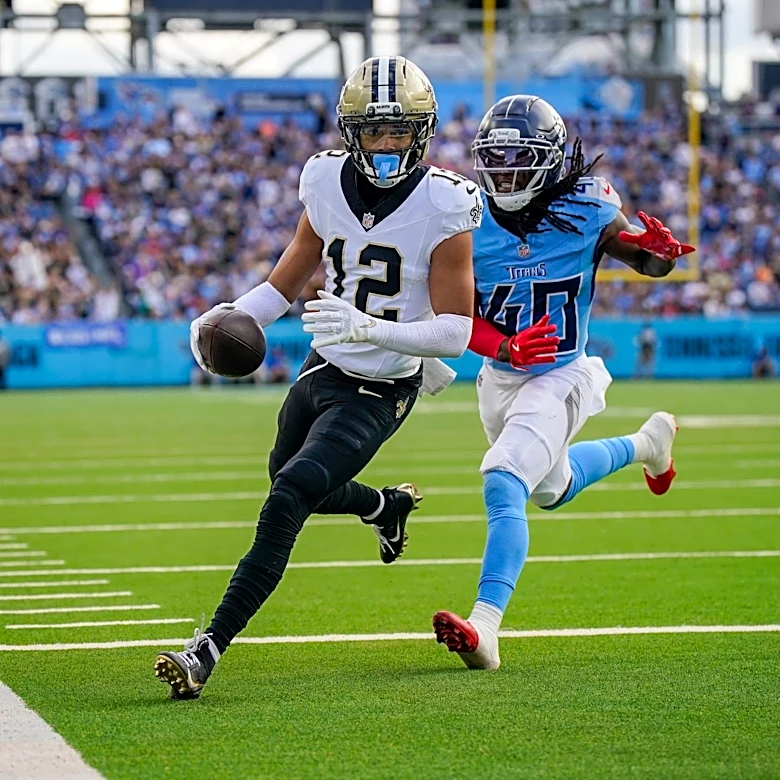 Saints WR Chris Olave ranked No. 64 on NFL’s Top 100 list