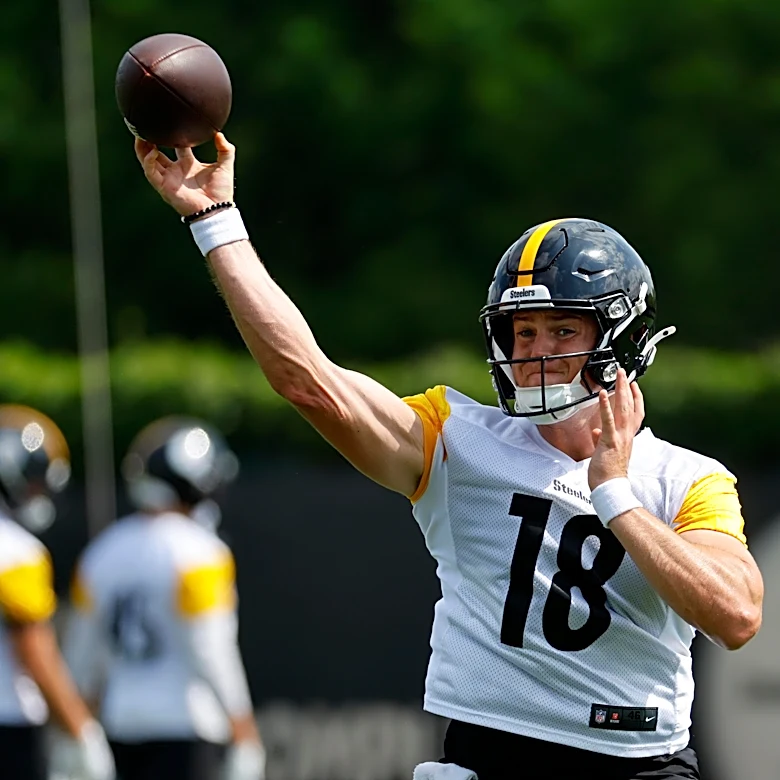 Steelers’ Will Howard earns comp to Super Bowl-winning quarterback