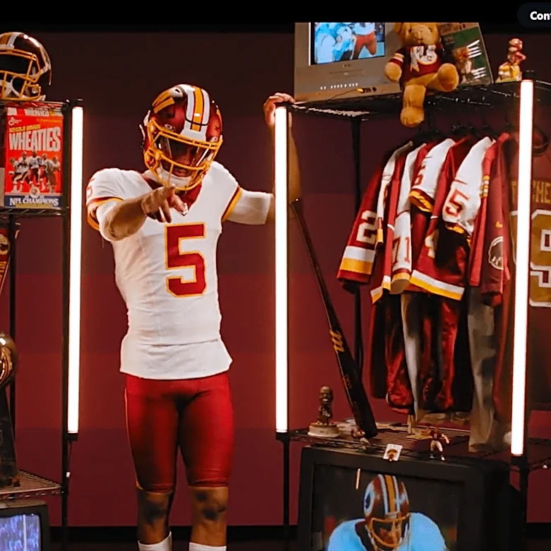 The Washington Commanders release their 2026 jersey schedule