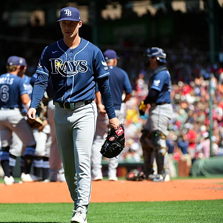 Rays bats fall silent in second half return: Red Sox 10, Rays 0