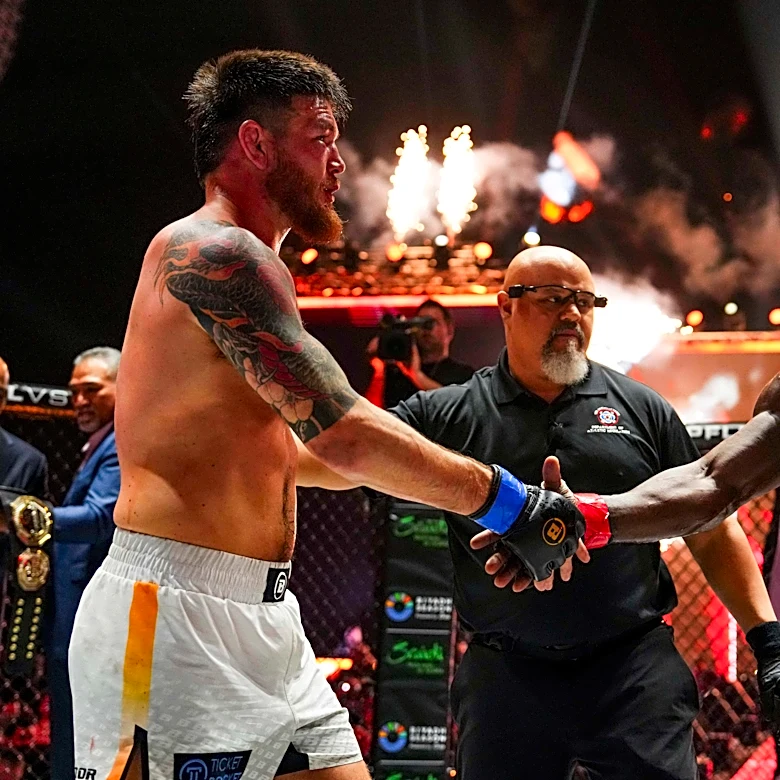 Impa Kasanganay explains why he already updated Instagram bio to PFL champion before title fight