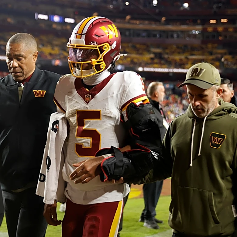 Commanders fans fear another season of injury for Jayden Daniels – poll results