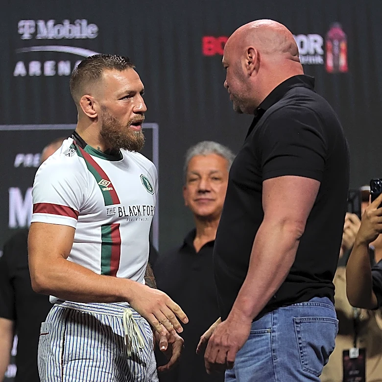 Dana White won’t speculate on injured Conor McGregor’s next UFC fight: ‘It’s not even worth talking about’