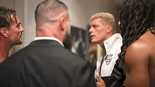 Cody Rhodes and CM Punk got into it after WWE Saturday Night’s Main Event