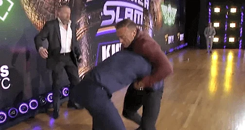 Gunther vs. Nick Aldis is official for WWE SummerSlam after Fanatics Fest brawl