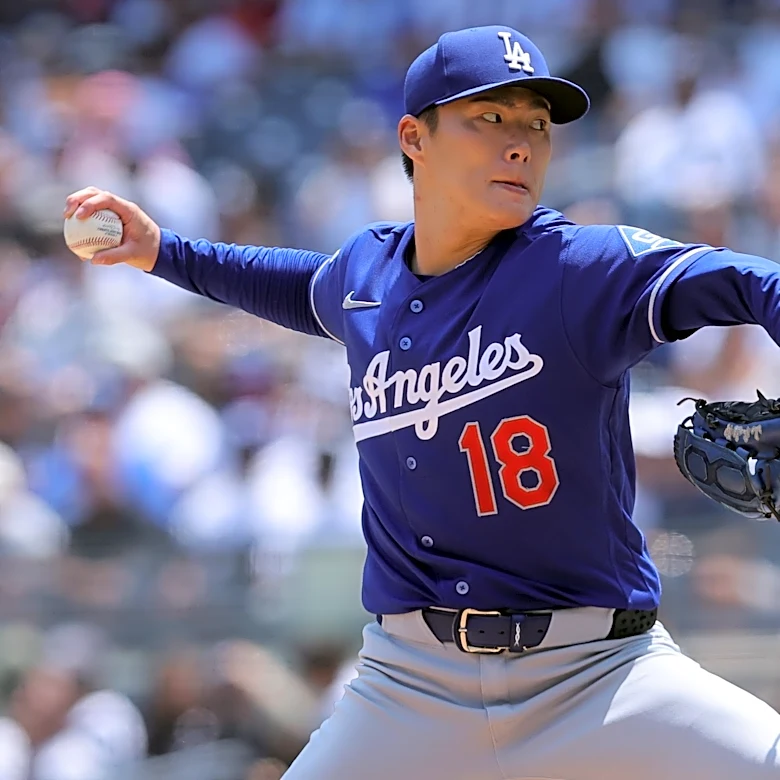 Dodgers outclass Yankees in doubleheader opener, Yoshinobu Yamamoto spins complete game
