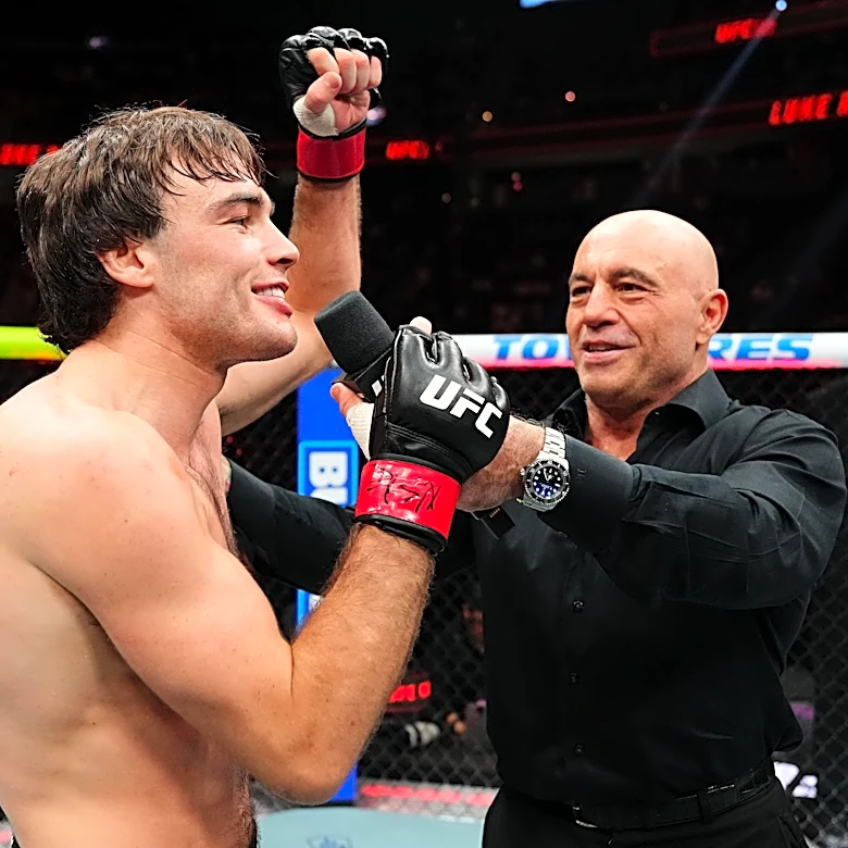 Luke Riley responds to Joe Rogan after criticism of controversial UFC 329 knockout win
