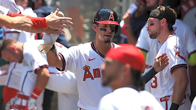 Bats go silent as the Angels avoid the sweep