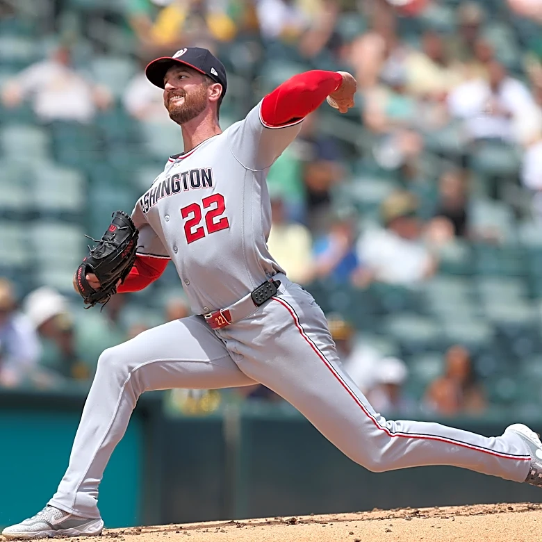 Foster Griffin delivers yet again as the Washington Nationals get back to .500