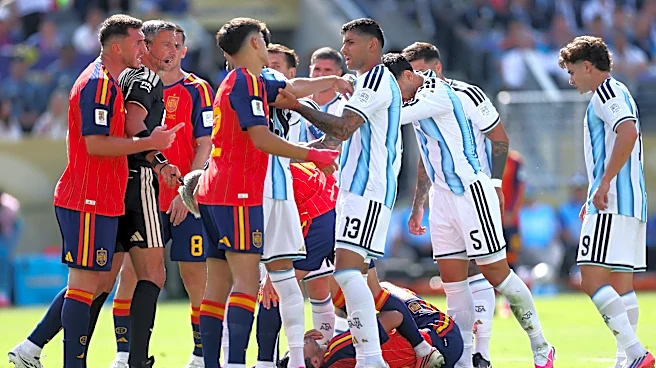 Argentina embarrassed itself after losing to Spain in World Cup final