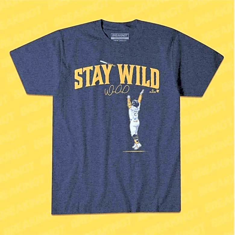 Breaking T releases “William Contreras: Stay Wild” shirt