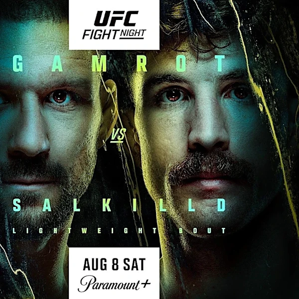 Pic: UFC Vegas 120 poster unveiled for ‘Gamrot vs. Salkilld’-led card on Aug. 8