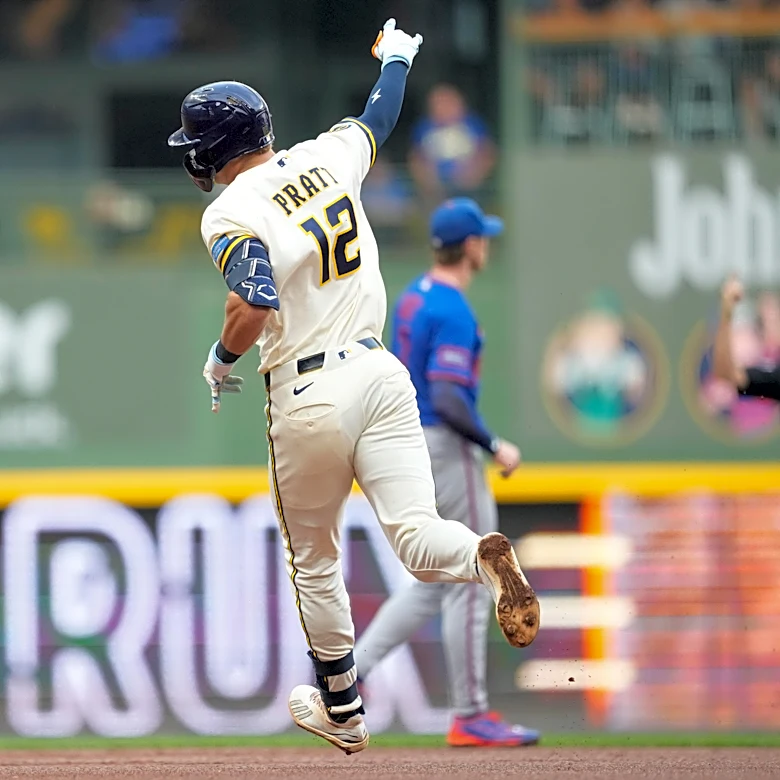 Brewers rough up Peralta in his return, take over league’s best record