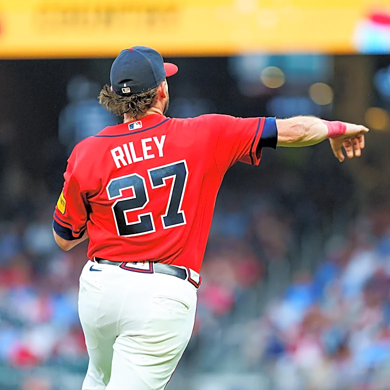 How back is Austin Riley?