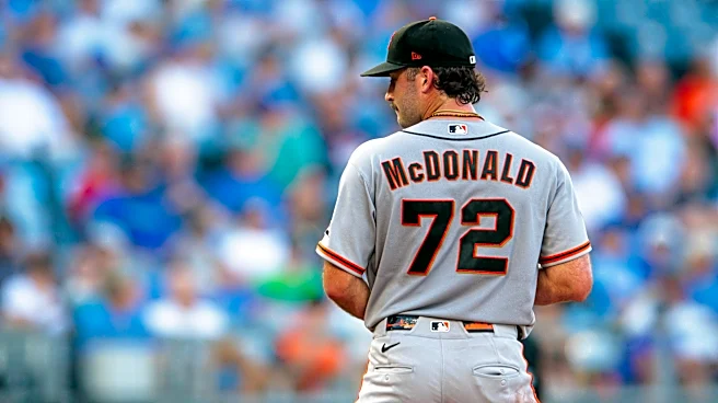 Giants place Trevor McDonald on 15-Day IL, call up Tristan Beck