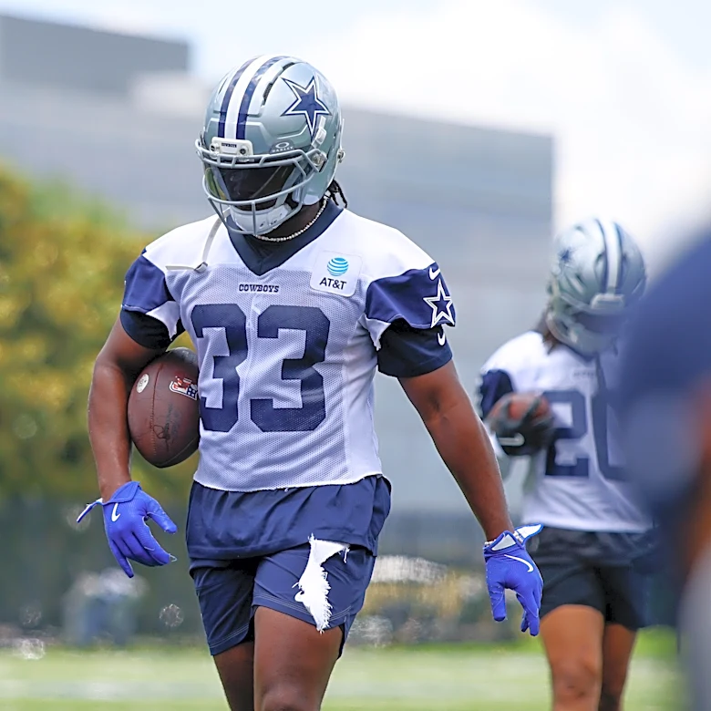 Predicting rushing yards from Cowboys RB Javonte Williams in 2026