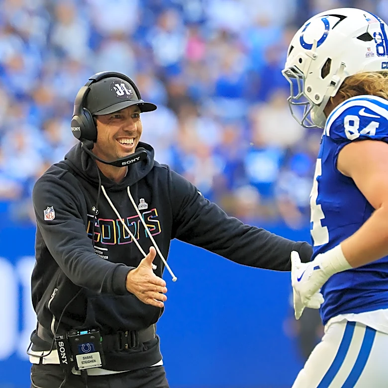 Colts head coach Shane Steichen shines as offensive playcaller in this regard compared to his peers